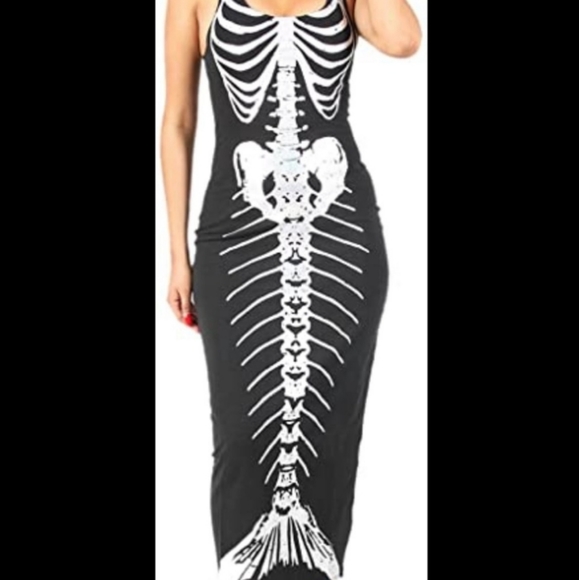 NWT! Iron Fist Bone Deep Iridescent Sleeveless Maxi Dress - Picture 5 of 9